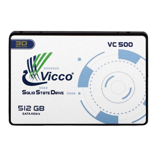 تصویر اس اس دی اینترنال ویکومن مدل VC 500 ظرفیت 512 گیگابایت