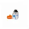 تصویر فلش مموری ایکس-انرژی مدل SNOWMAN USB2.0 ظرفیت 64 گیگابایت عروسکی