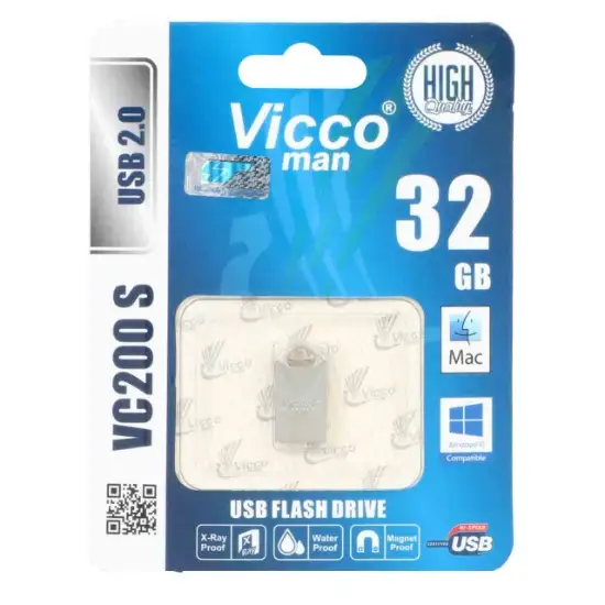 تصویر فلش‌ مموری ویکومن مدل VC200S USB2.0 ظرفیت 32 گیگابایت