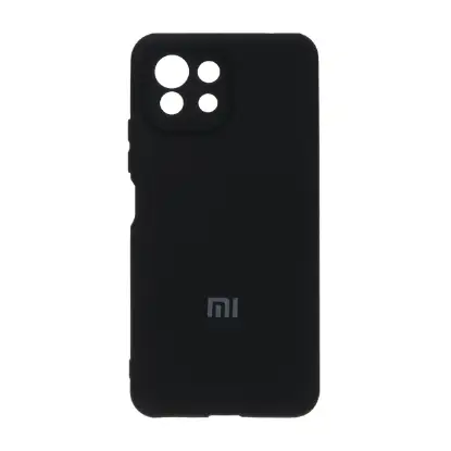 نمایش جزئیات قاب گوشی سیلیکونی لوگودار برای Xiaomi Mi 11 Lite