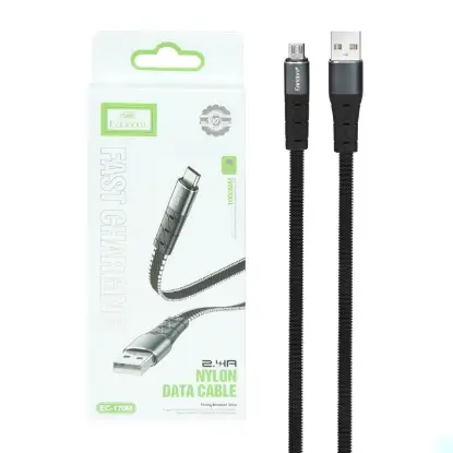 نمایش جزئیات کابل تبدیل USB به USB-C ارلدام مدل EC-170M