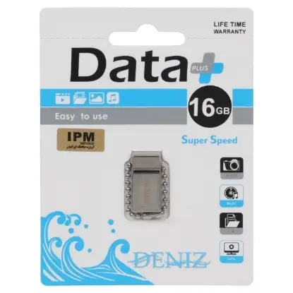 تصویر فلش مموری دیتا پلاس مدل DENIZ USB2.0 با ظرفیت 16 گیگابایت