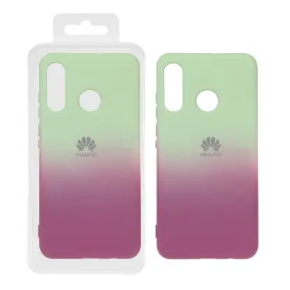 نمایش جزئیات قاب گوشی سیلیکونی دو رنگ محافظ لنزدار برای Huawei P30 Lite - طرح 271