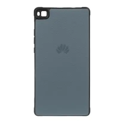 نمایش جزئیات قاب گوشی طرح چرم لوگودار برای Huawei P8