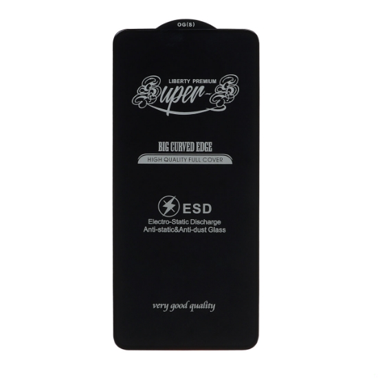 تصویر گلس گوشی آنتی استاتیک Full Cover Super S-OG برای Realme 11 5G / Oppo A58 / A98 / Honor X8 / X8A / X10