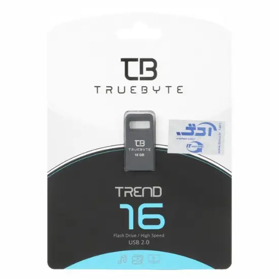 تصویر فلش مموری تروبایت مدل TREND USB2.0 ظرفیت 16 گیگابایت