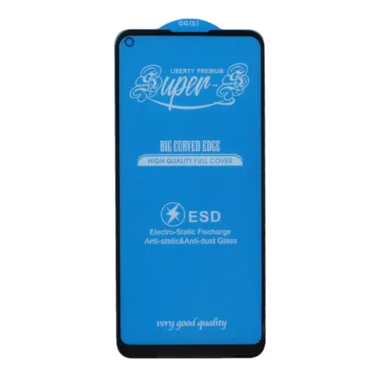 تصویر گلس گوشی آنتی استاتیک مات Full Cover Super S-OG برای Samsung A11/M11/Xiaomi Mi 12 Lite/Mi 11 Lite