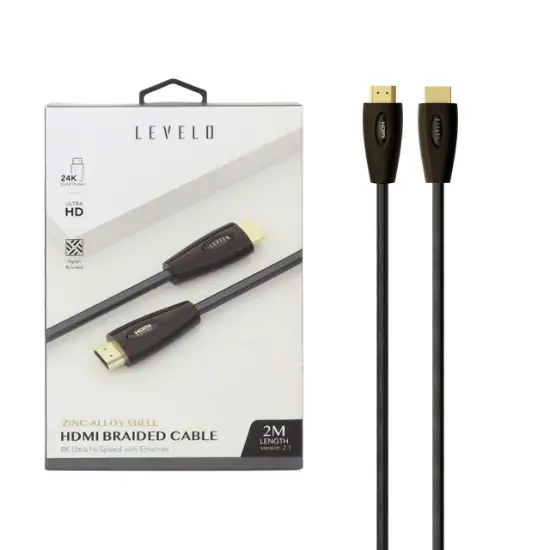 تصویر کابل HDMI مدل LVLHDMI2M-BK طول 2 متر