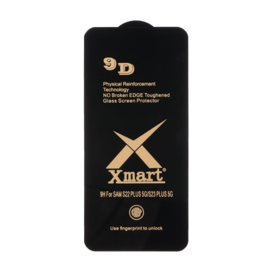 تصویر گلس گوشی Full Cover X Mart 9D-ESD برای Samsung S22 Plus / S23 Plus
